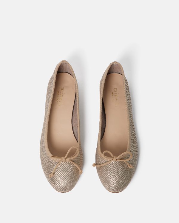 BALLERINES CLARIA/IMP PLATINE - Image 2