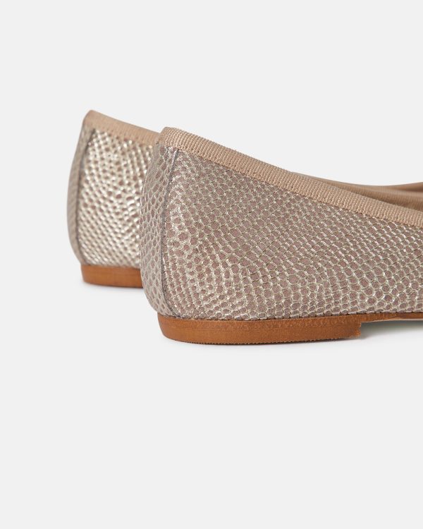 BALLERINES CLARIA/IMP PLATINE - Image 3