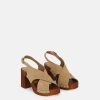SANDALES TALIA/VEL TAUPE - Image 2