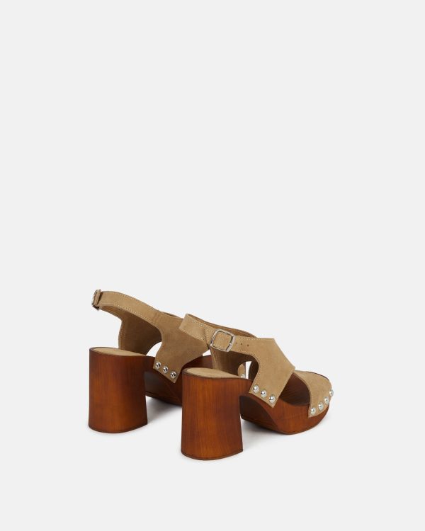 SANDALES TALIA/VEL TAUPE - Image 4