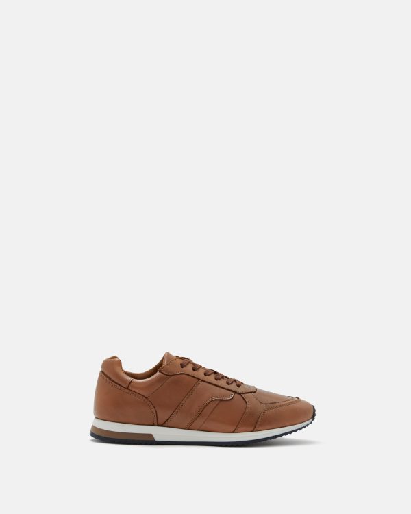 BASKETS PIANITO COGNAC