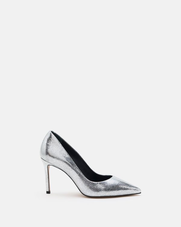 ESCARPINS KAROLINA/MET ARGENT