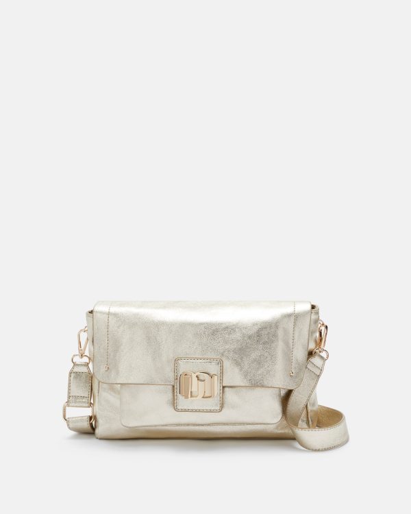 SAC CUIR ALICIA/MET OR - Image 2