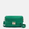 SAC CUIR VELOURS ALICIA/VEL VERT