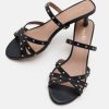 SANDALES ANNA/CLOUS NOIR - Image 4