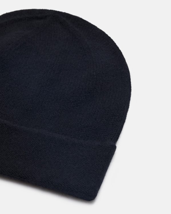 BONNET ELBA CACHEMIRE NOIR - Image 3