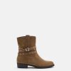 BOTTINES CARMEN/VEL TAUPE