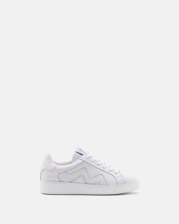 TENNIS CLELIA/WOOL BLANC
