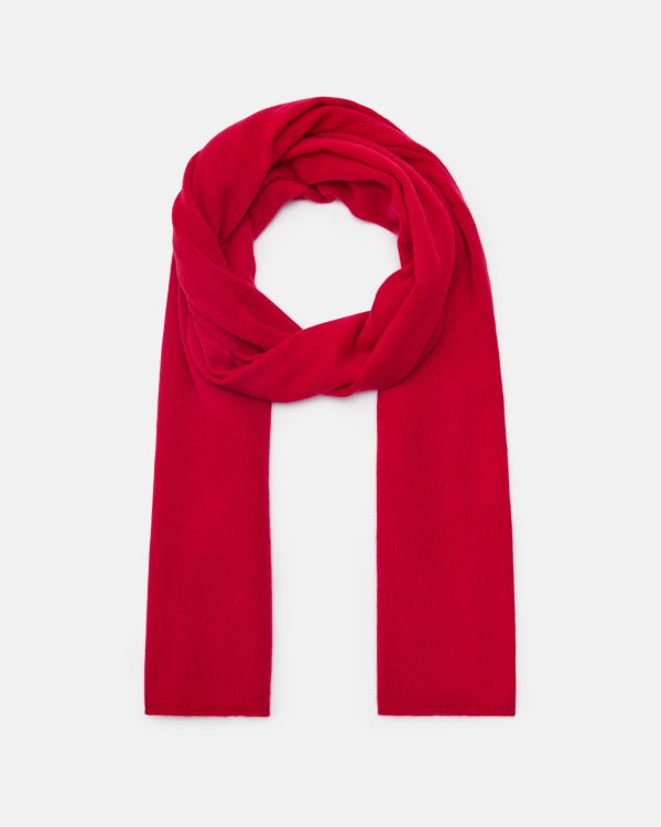 ECHARPE ESMIRE CACHEMIRE ROUGE