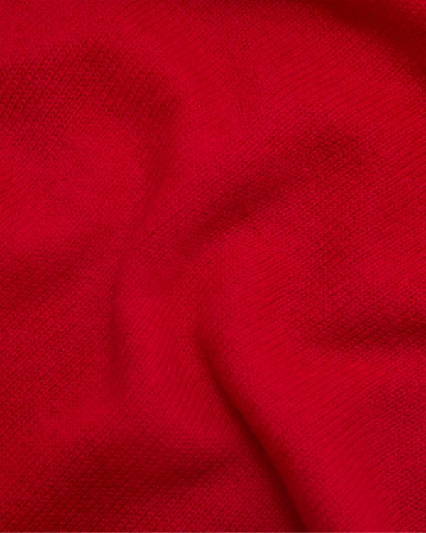ECHARPE ESMIRE CACHEMIRE ROUGE - Image 3