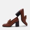 MOCASSINS TALON HAUT ELEANOR COGNAC - Image 4