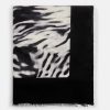 FOULARD YAKIA ECRU NOIR