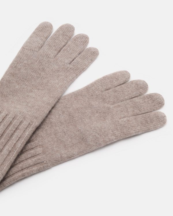 GANTS EMA CACHEMIRE BEIGE - Image 2