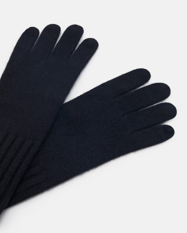 GANTS EMA CACHEMIRE NOIR - Image 2