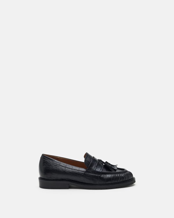 MOCASSINS GALILA/CROCO NOIR - Image 2