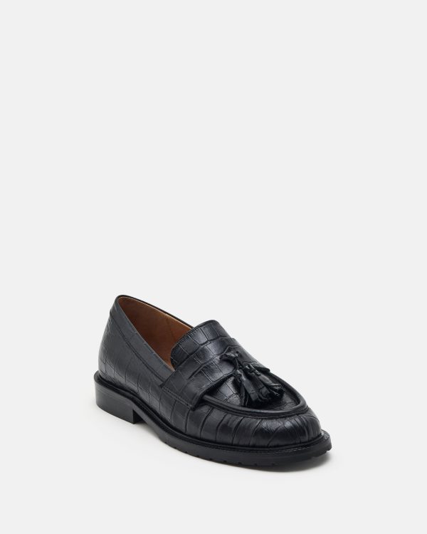 MOCASSINS GALILA/CROCO NOIR - Image 3