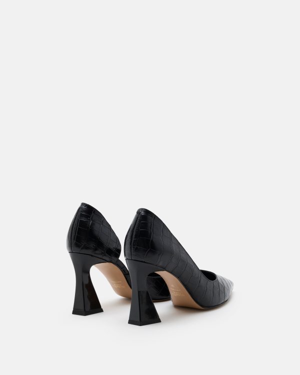 ESCARPINS JASMY/CROCO NOIR - Image 2