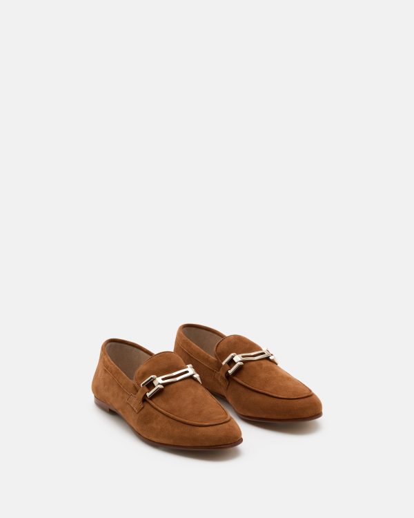 MOCASSINS JOHANNA/VEL COGNAC - Image 2