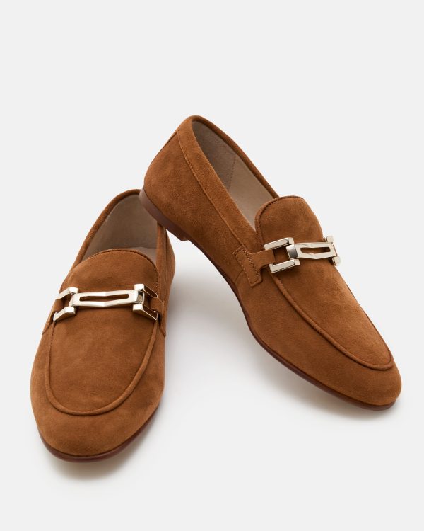 MOCASSINS JOHANNA/VEL COGNAC - Image 4