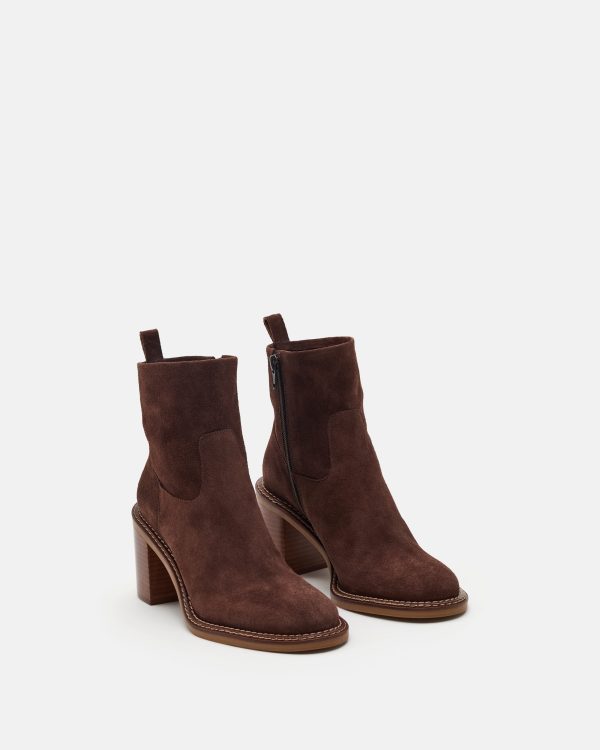 BOTTINES KAIALA/VEL CHOCOLAT - Image 2