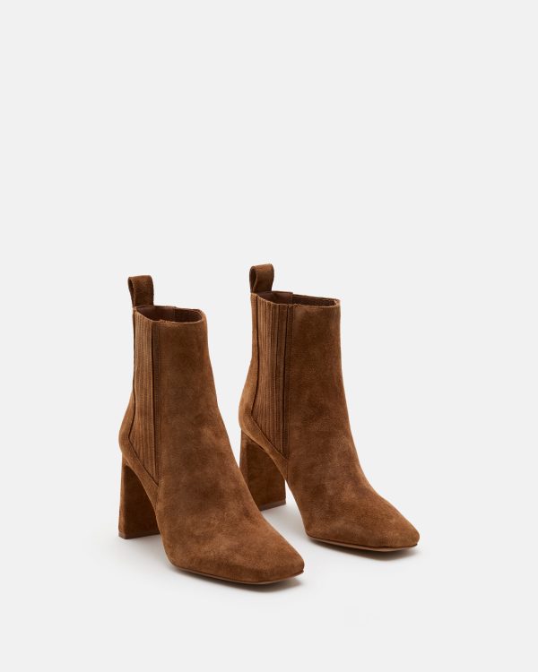 BOTTINES KAMERON/VEL COGNAC - Image 2