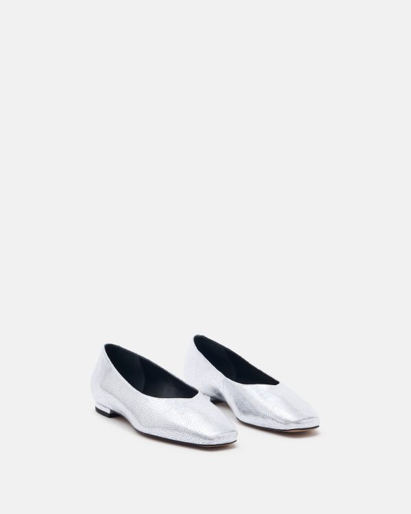 BALLERINES KAMIL/MET ARGENT - Image 3