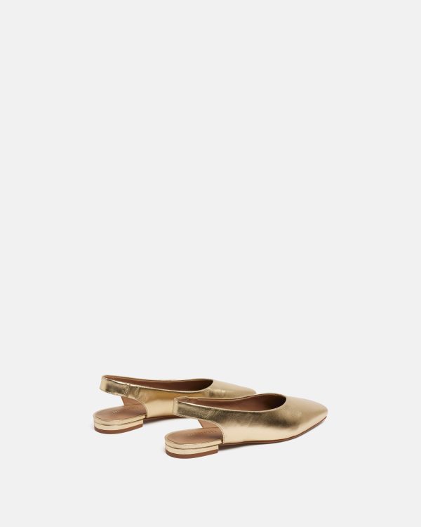 SLINGBACKS KYARA/MET PLATINE - Image 3