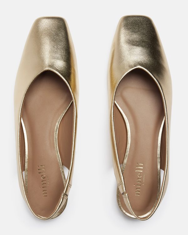 SLINGBACKS KYARA/MET PLATINE - Image 4