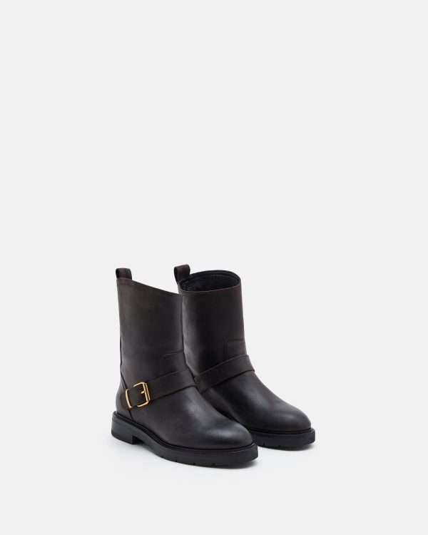 BOTTINES MARGARET CHOCOLAT - Image 2