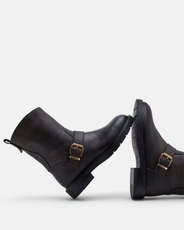 BOTTINES MARGARET CHOCOLAT - Image 4