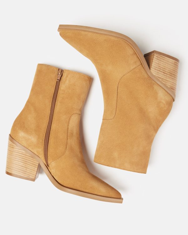 BOTTINES MELINDA/VEL SABLE - Image 4